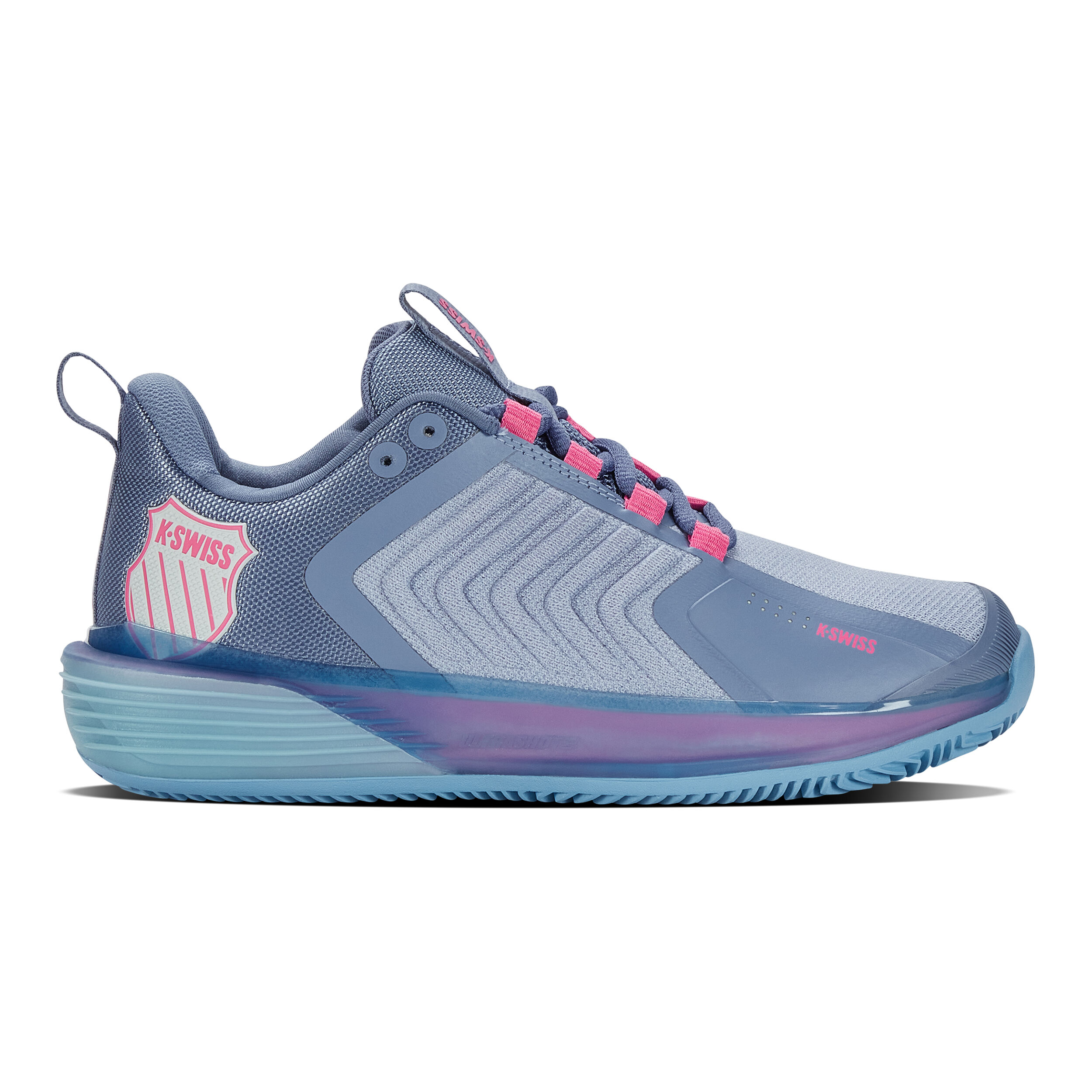 Ultrashot 3 Allcourtschuh Damen - Flieder, Hellblau