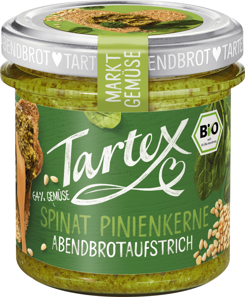 Brotaufstrich, Spinat Pinienkerne, 135 g