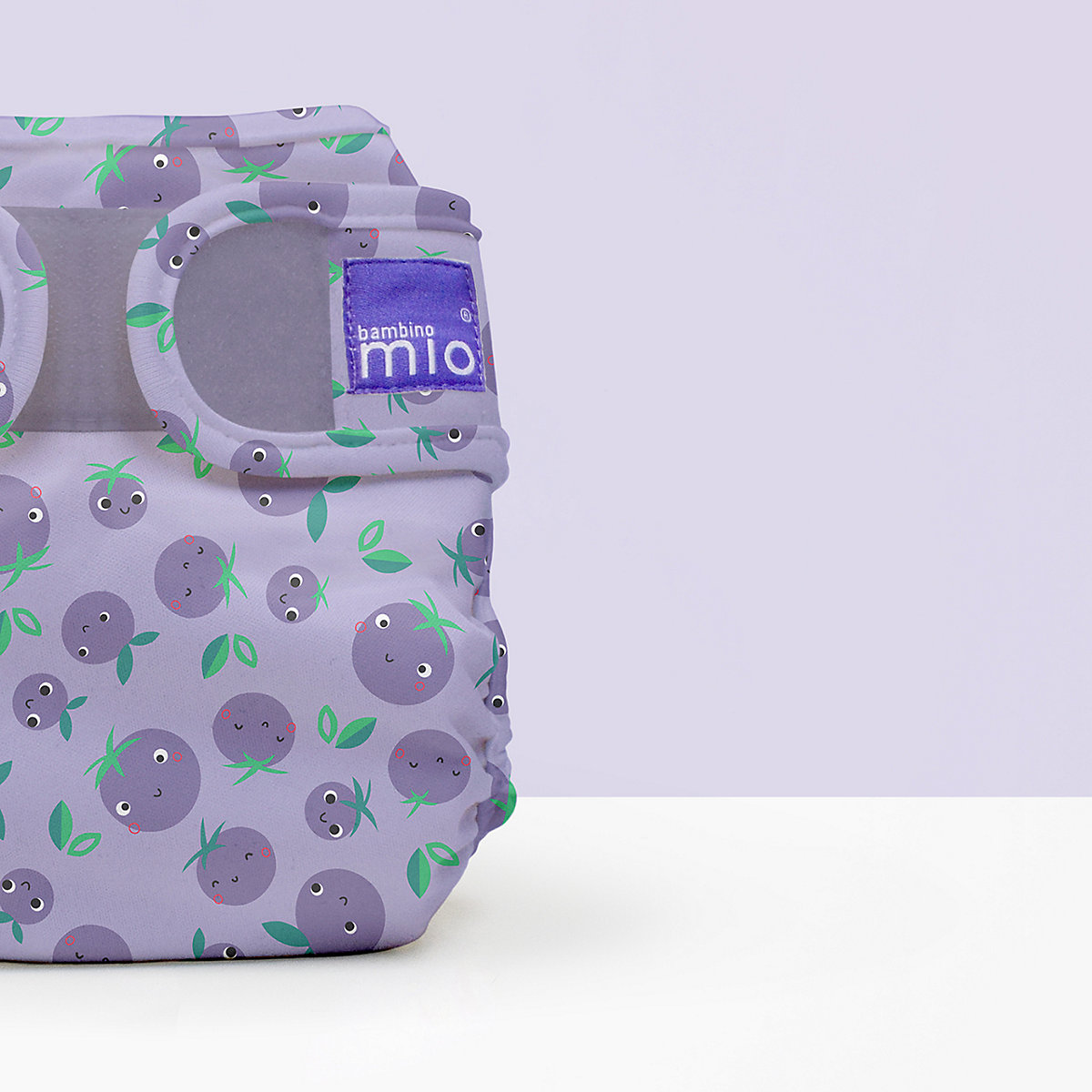 Bambino Mio, mioduo Windelüberhose, Heitere Heidelbeere, Größe 1 (<9Kg)