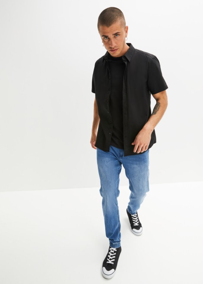 Regular Fit Stretch-Jeans, Straight