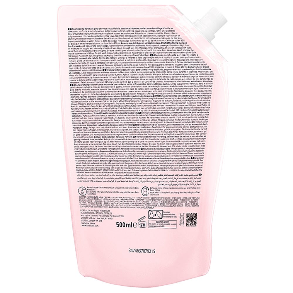 Kérastase Genesis Bain Nutri-Fortifant Refill Pouch 500 ml