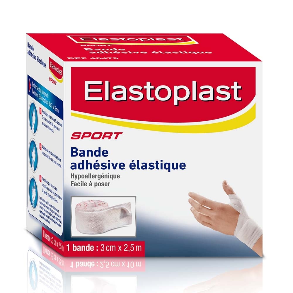 elastoplast Elastoplast Bande Adhésive Elastique - 3cm Bandes Adhésives