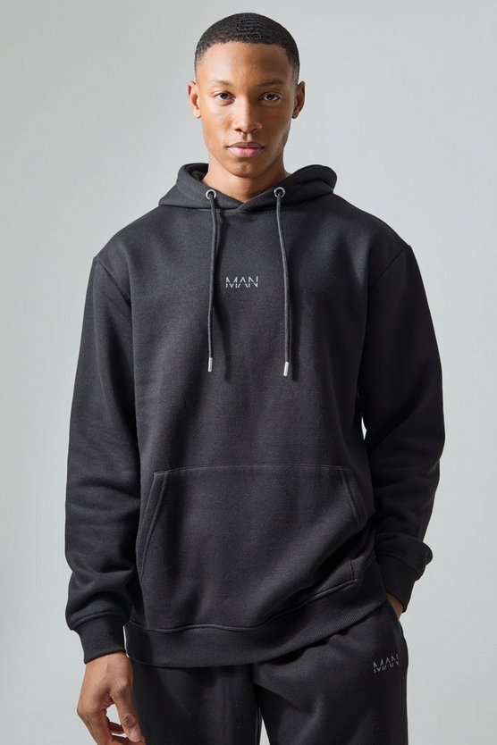 Man Active Oversize Hoodie