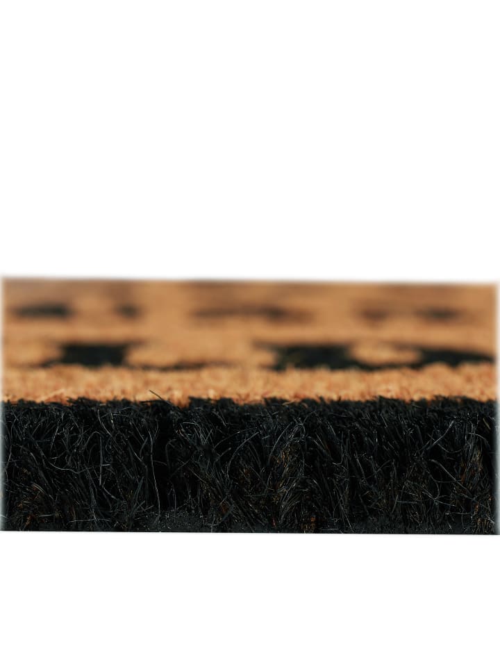 relaxdays Fußmatte Handy? Schlüssel? Geld? in Natur/Schwarz - 40 x 60 cm günstig kaufen onesize