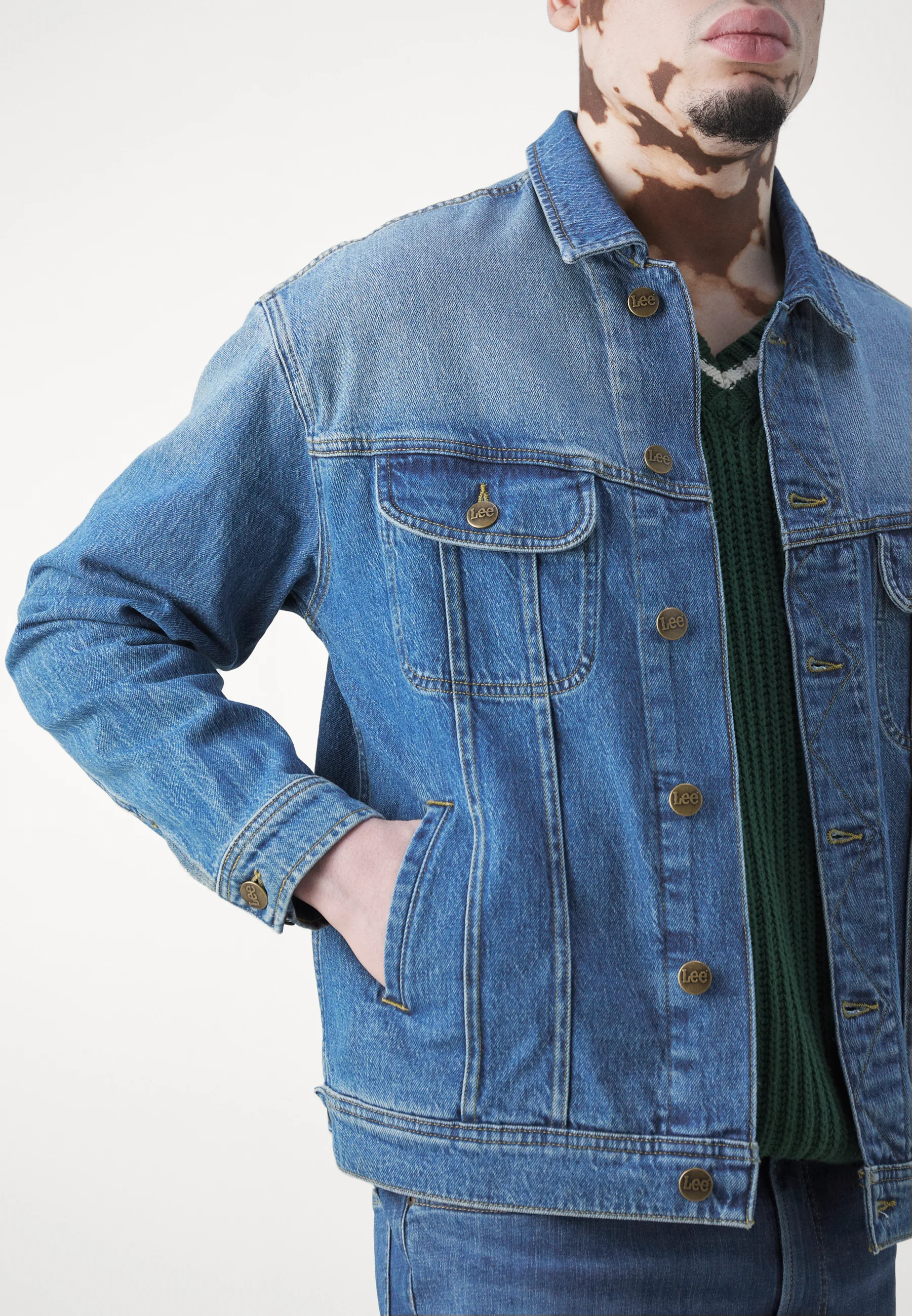 Lee RELAXED RIDER - Chaqueta vaquera