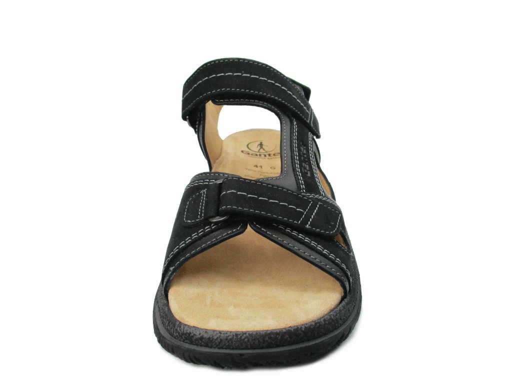 GANTER Komfort Sandalen schwarz giovannni