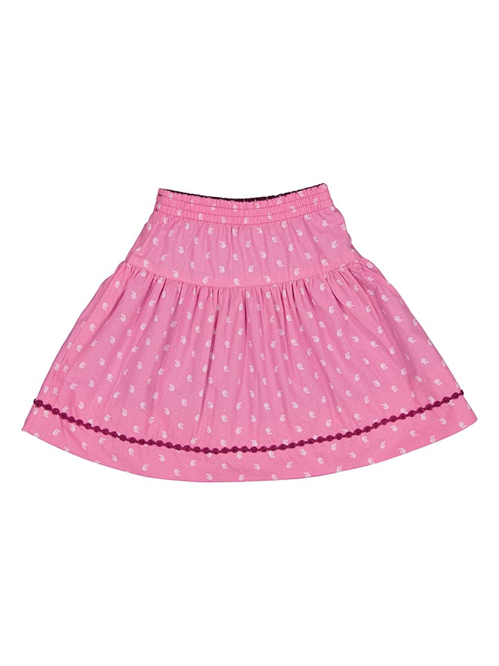 Isartrachten Wende-Trachtenrock in Bordeaux/ Rosa günstig kaufen