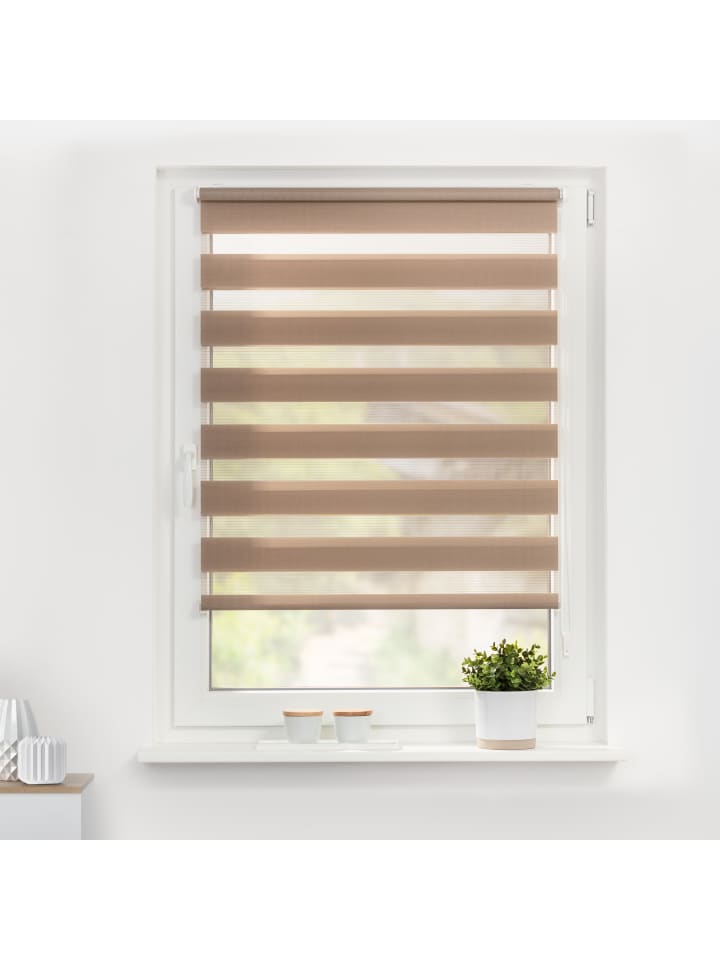 Lichtblick Doppelrollo in Taupe günstig kaufen