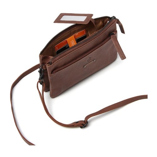 dR Amsterdam Clutch smeđa