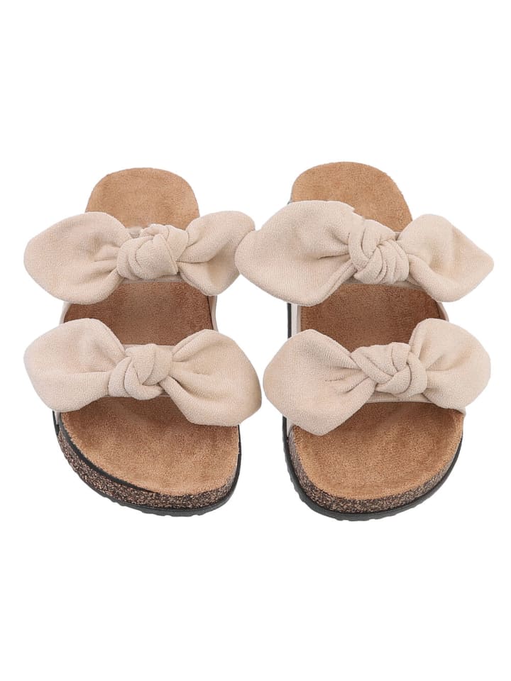 Ital-Design Sandale & Sandalette in Beige günstig kaufen