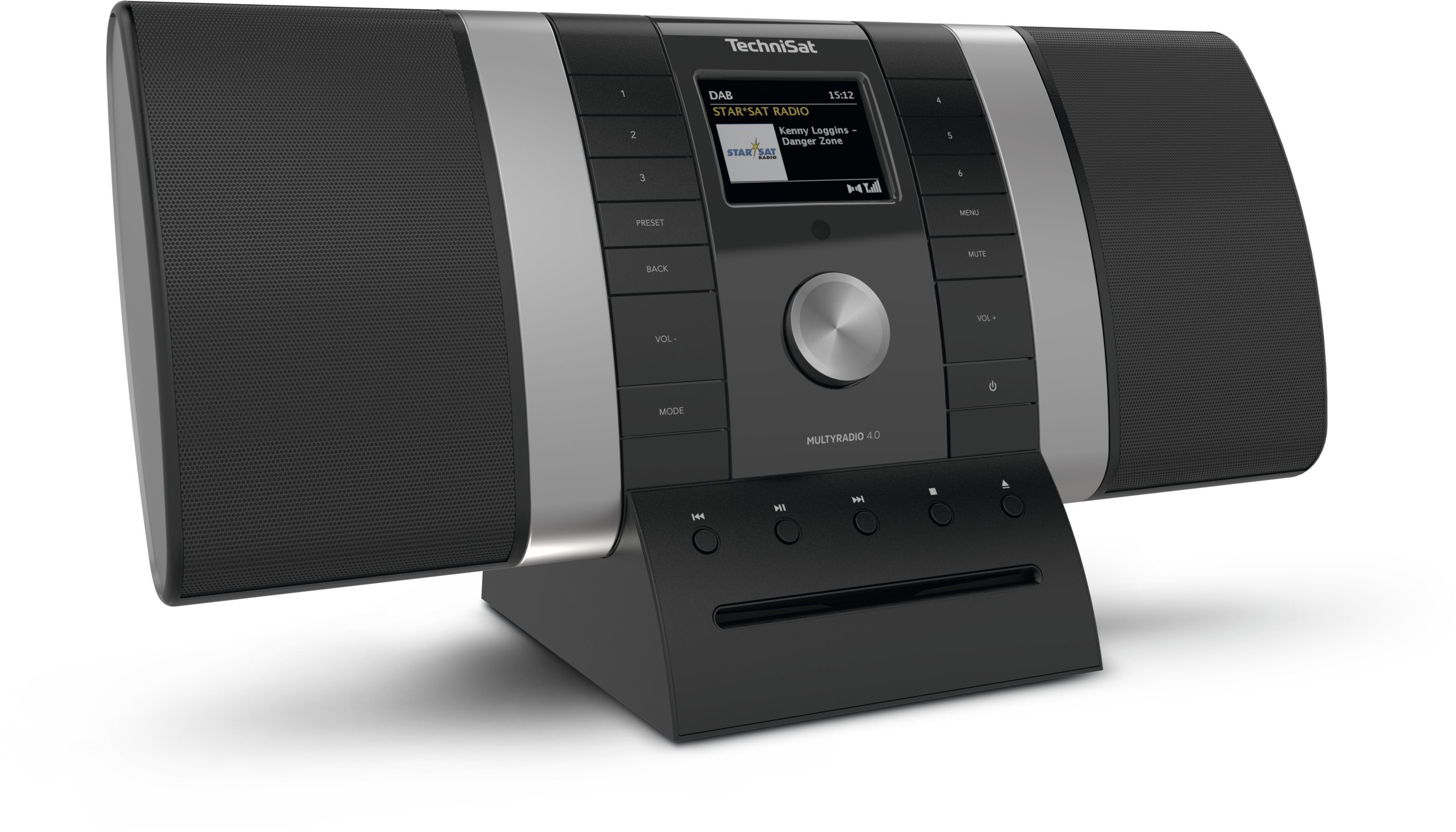 TechniSat MULTYRADIO 4.0 Digitalradio (DAB) (Digitalradio (DAB), UKW, 20,00 W, Amazon Alexa Sprachsteuerung, Bluetooth-Audiostreaming, Steuerung per TechniSat CONNECT-App (iOS, Android)