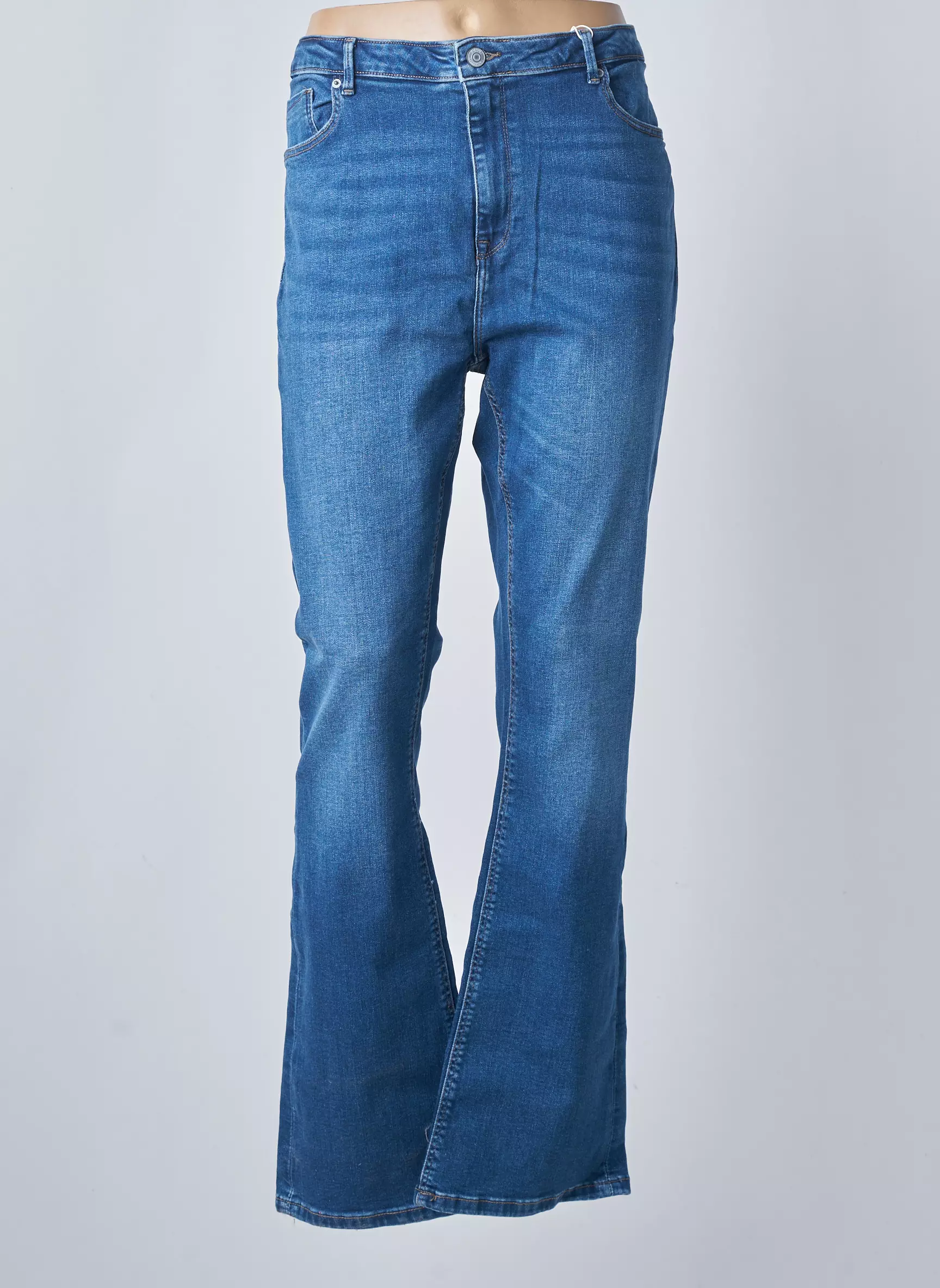 Only Carmakoma Jean Flare Femme couleur bleu