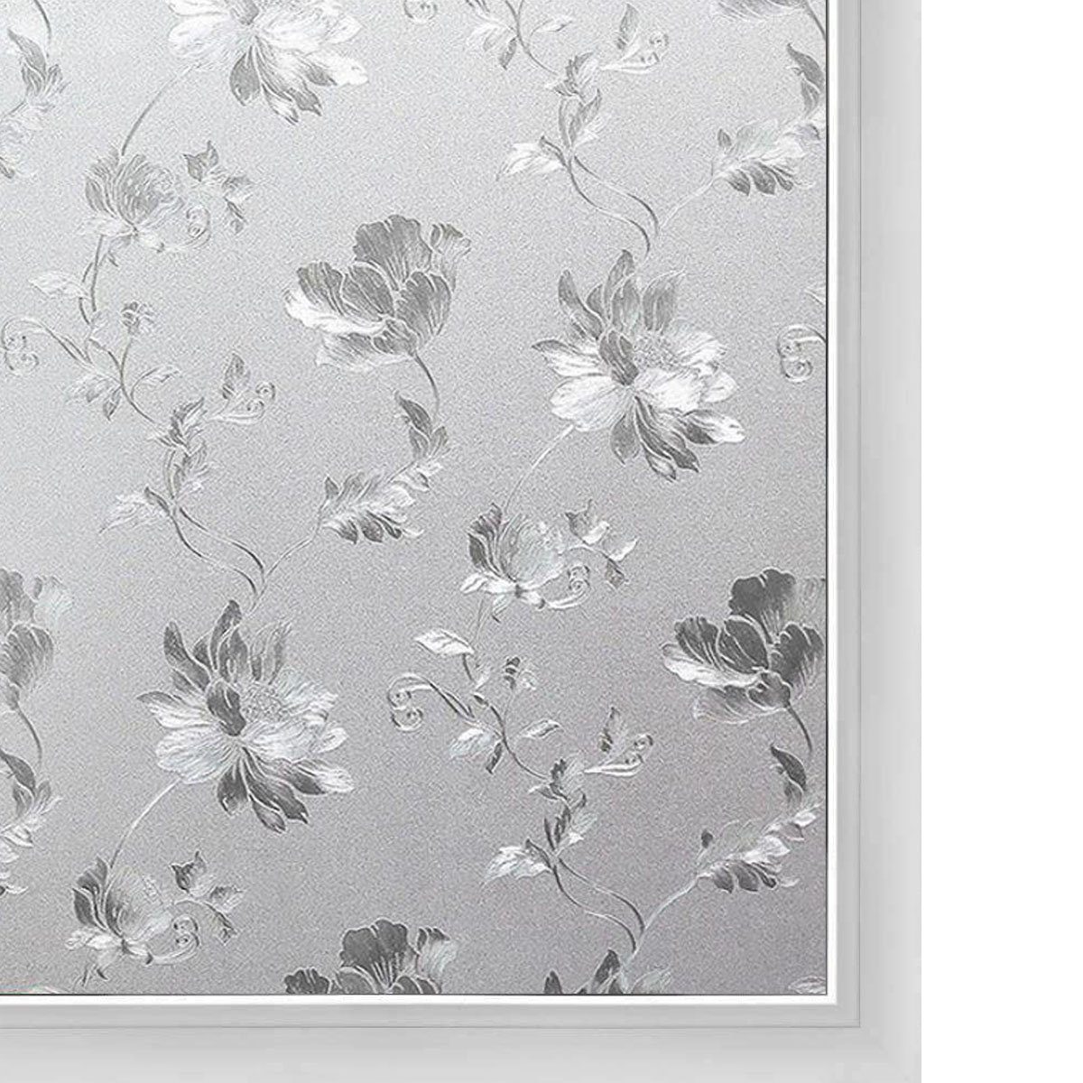 Fensterfolie Fensterfolie Blickdicht,Klebefolie Fenster für Wohnzimmer, Bunt Tulpe, FeelGlad