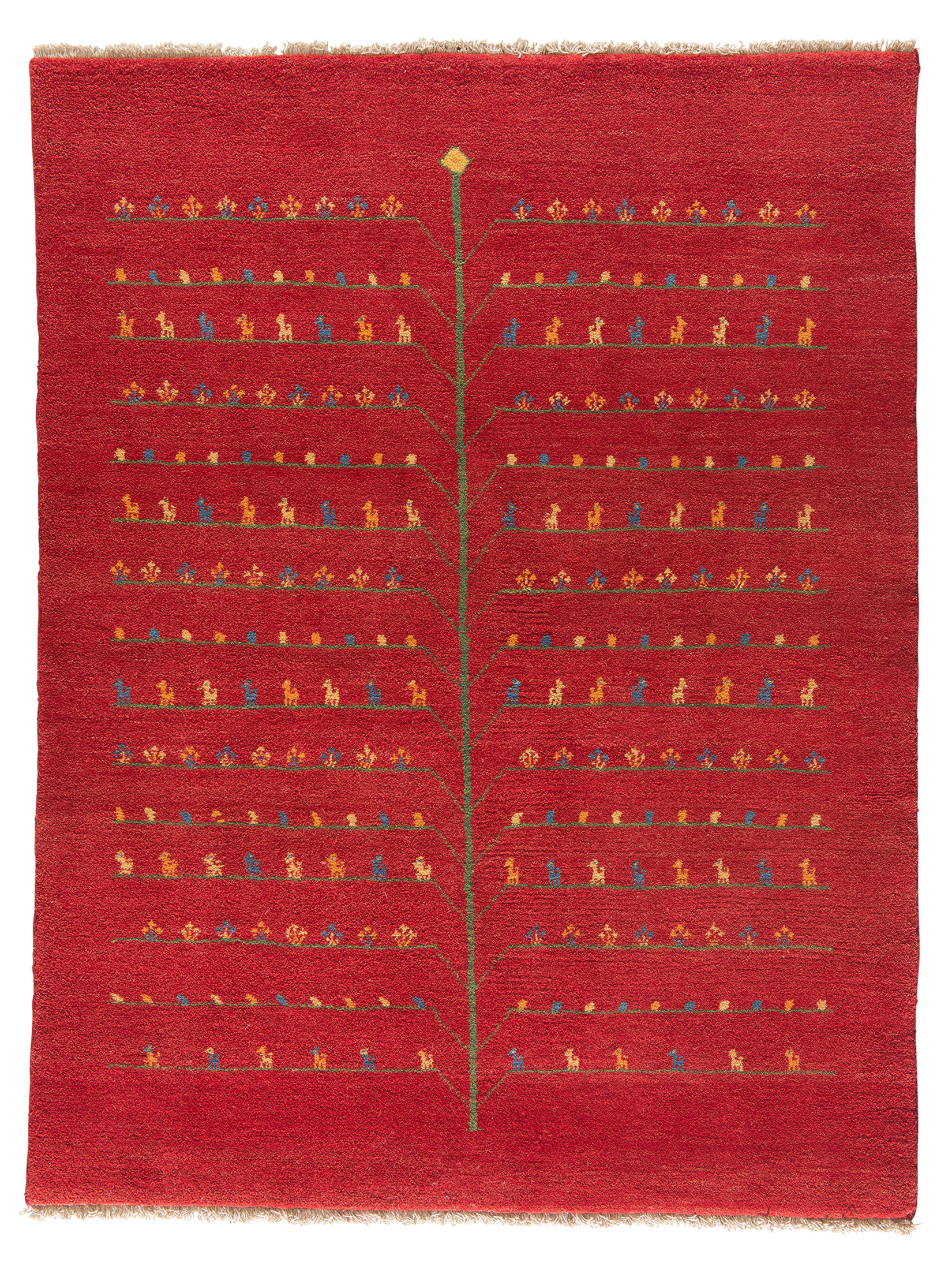 Persischer Gabbeh ca. 150 x 196 cm, Unikat / Einzelstück