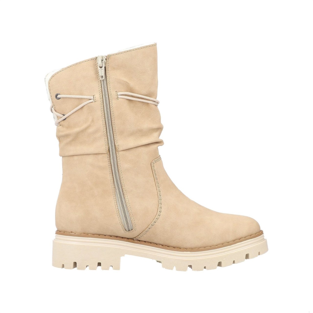 RIEKER Stiefeletten beige