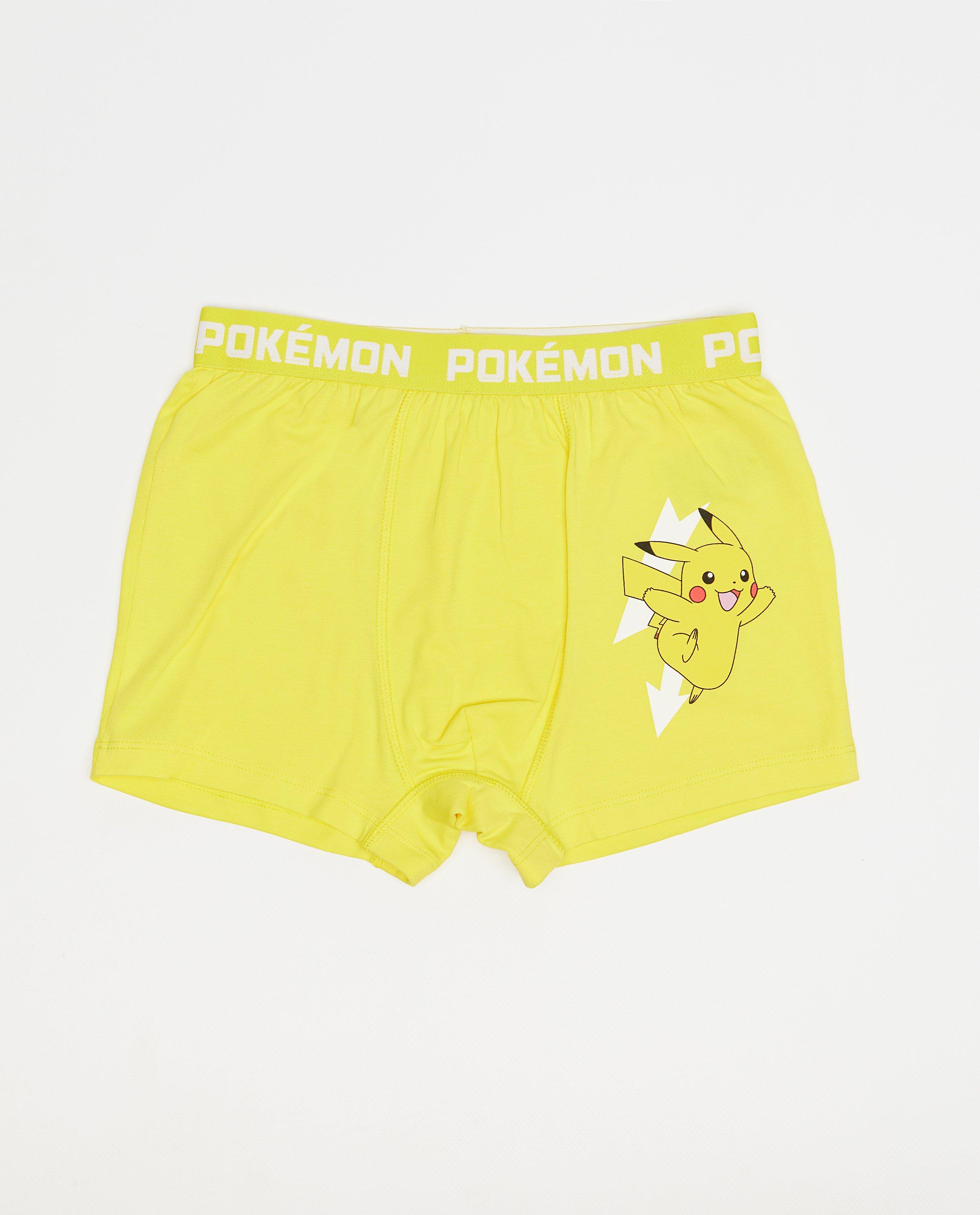 Pokémon 3 darabos khaki alsónadrág szett
