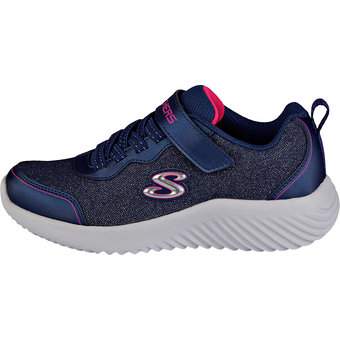 Skechers Bonnder Girly Groove Sneaker in blau