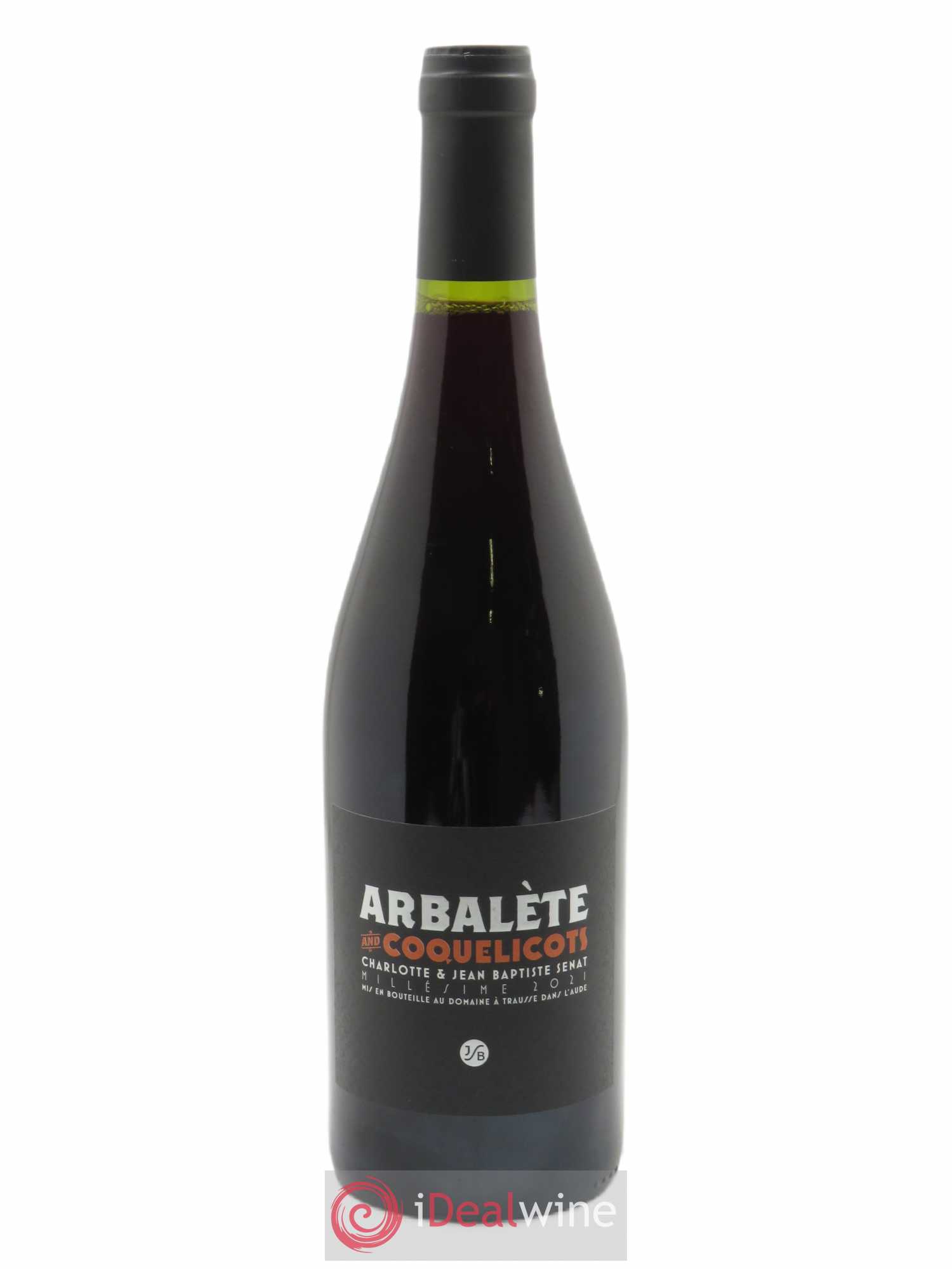 Minervois Arbalète et Coquelicots Jean-Baptiste Sénat  2021 - Lot de 1 Bouteille