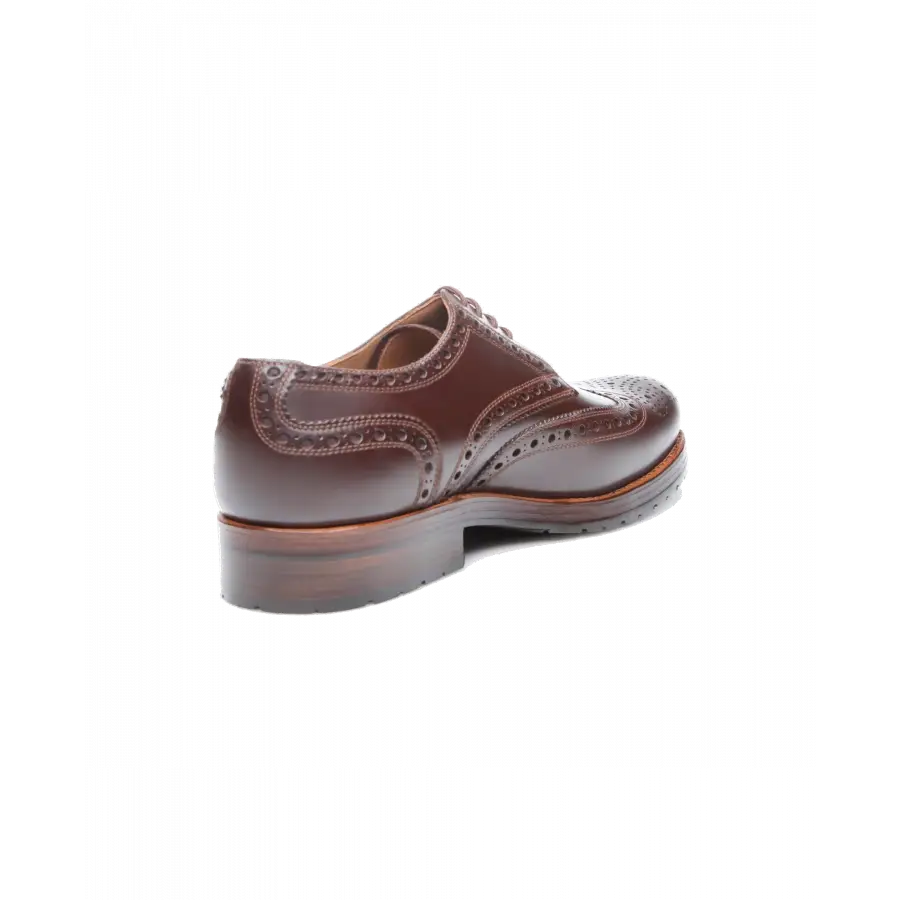 Heinrich Dinkelacker - Businessschuhe Derby RIO FULL-BROGUE H Nubukleder - braun