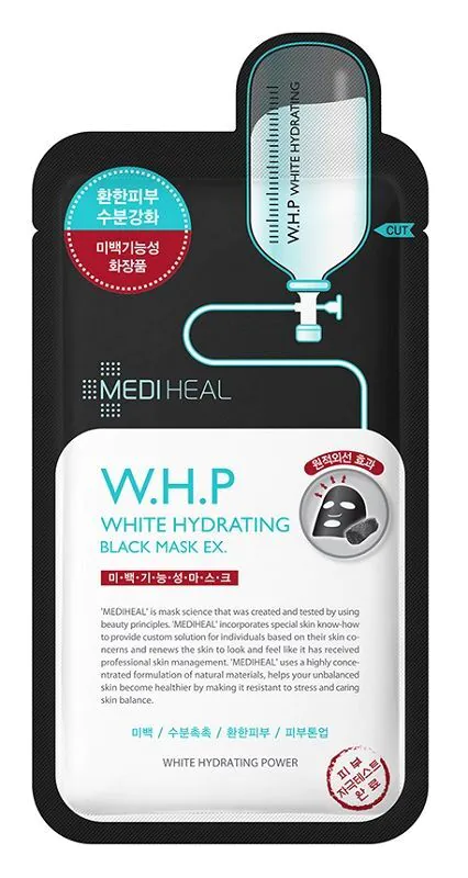 Mediheal WHP crna hidratantna i izbjeljujuća maska