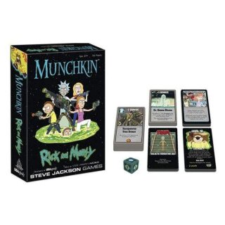 Munchkin Kartenspiel Rick and Morty (EN)