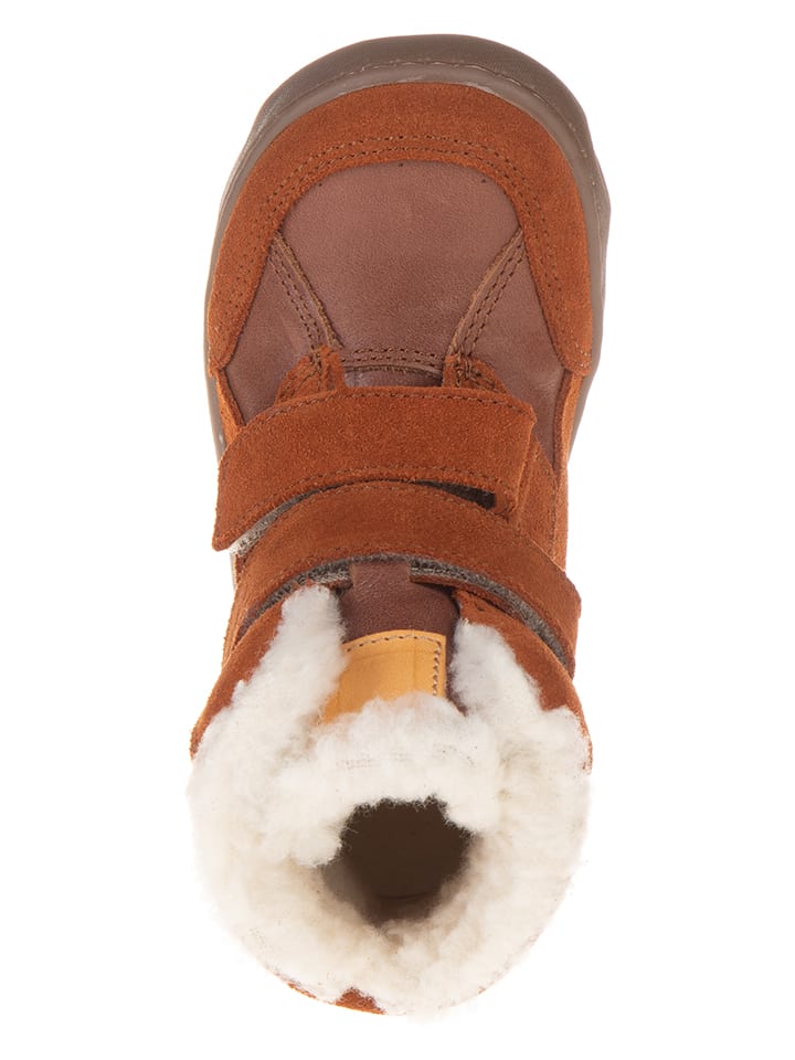 POM POM Leder-Barfußschuhe in Hellbraun günstig kaufen