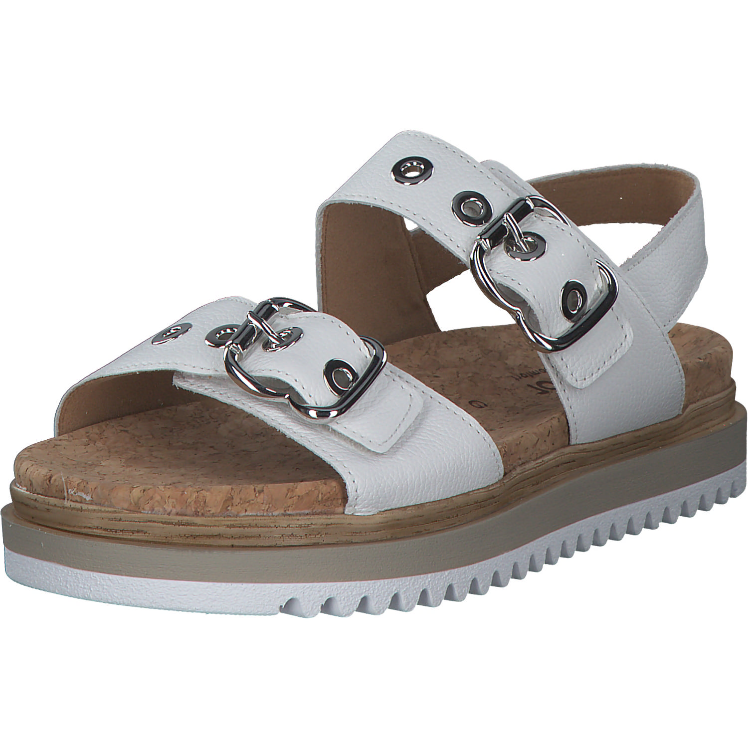 Gabor 82.853, Klassische Sandalen, Damen, Weiß
