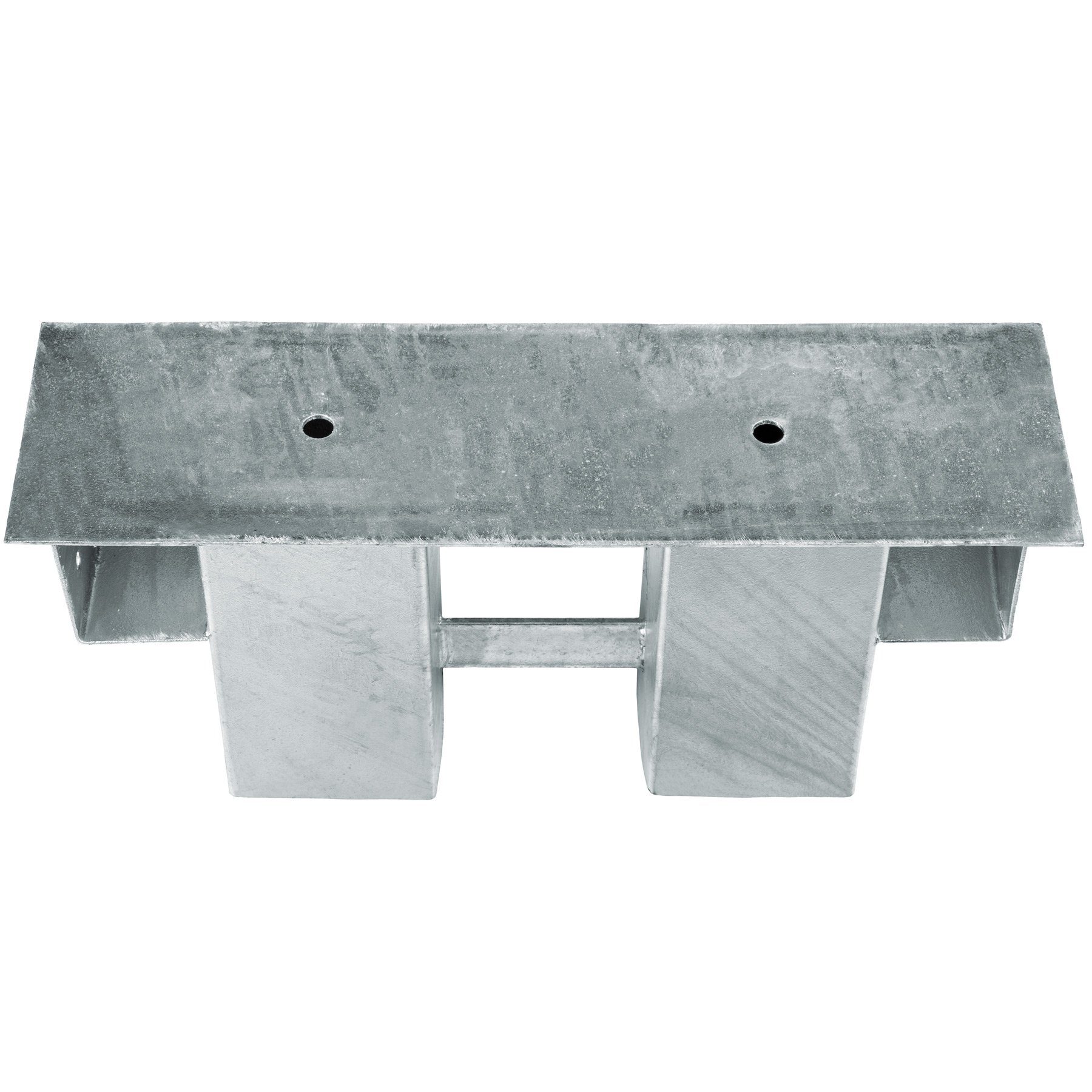 tectake Kaminholzregal Holzstapelhilfe feuerverzinkt 2-tlg., BxTxH:10,00x34,00x15,00 cm