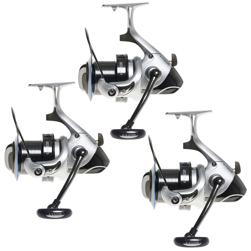 Confezione da 3 mulinelli da surfcasting Sasori Veloce