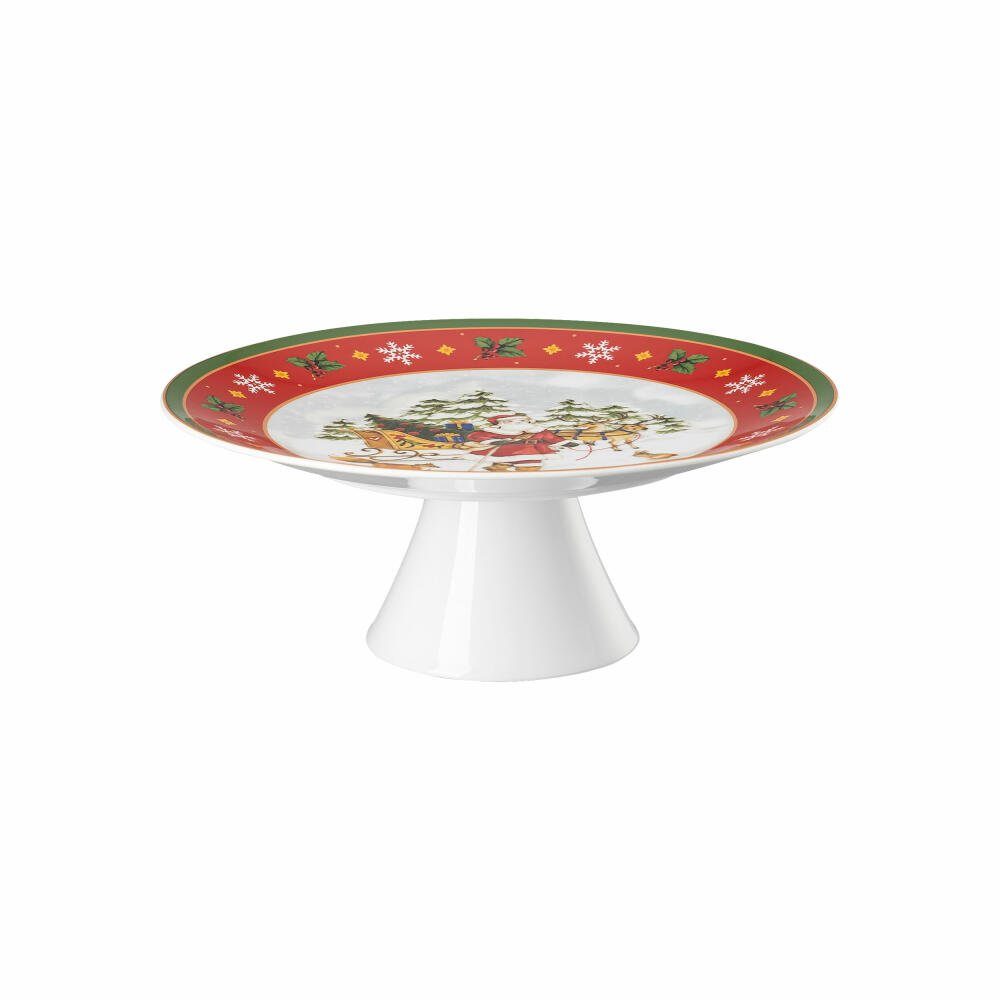 Hutschenreuther Tortenplatte Happy Wintertime, 27 cm, Porzellan