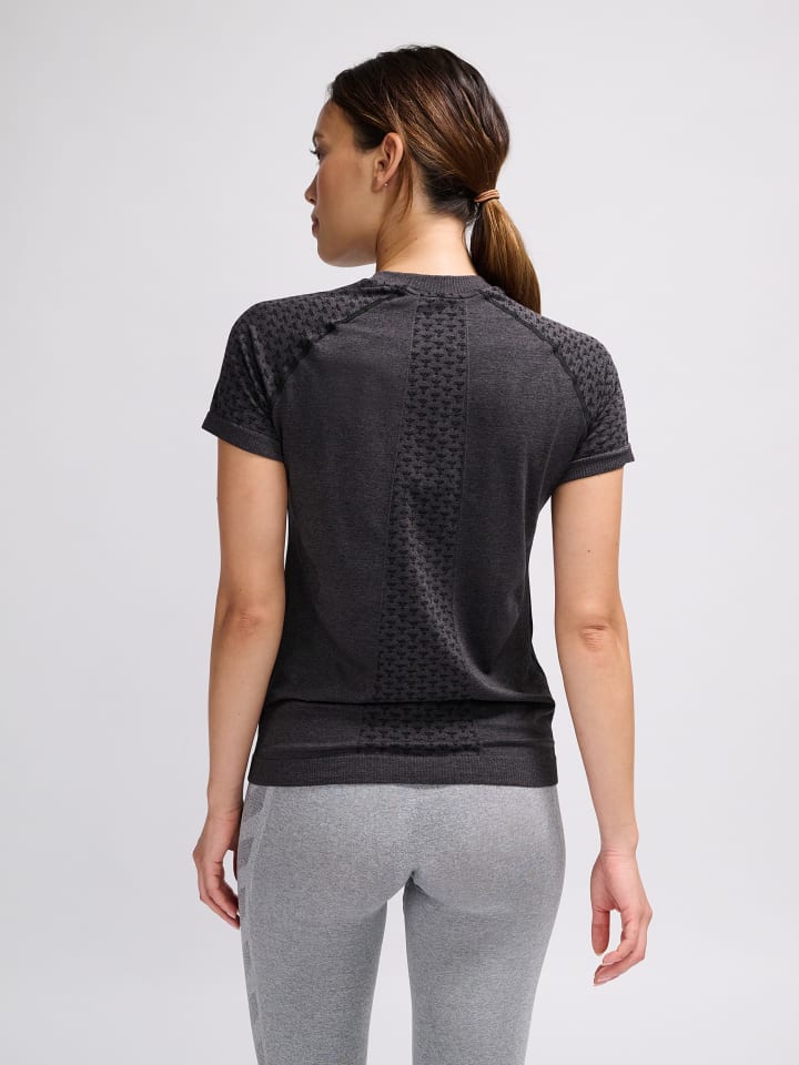 Hummel Hummel T-Shirt Raglanärmel Hmlci Damen in BLACK MELANGE günstig kaufen