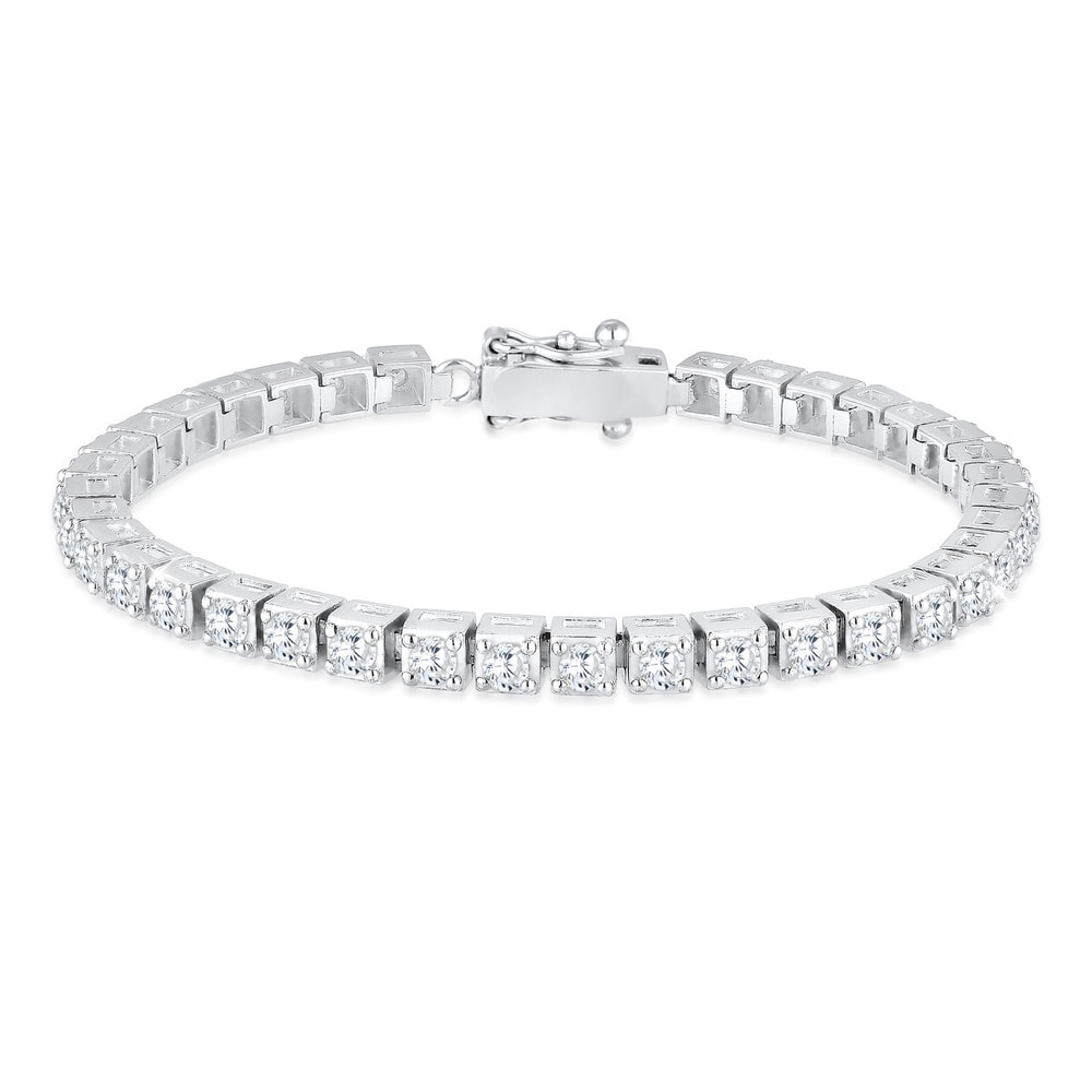Elli PREMIUM Elli PREMIUM Bracelet Femmes avec zirconium dans le bracelet de tennis tendance e Bracelet