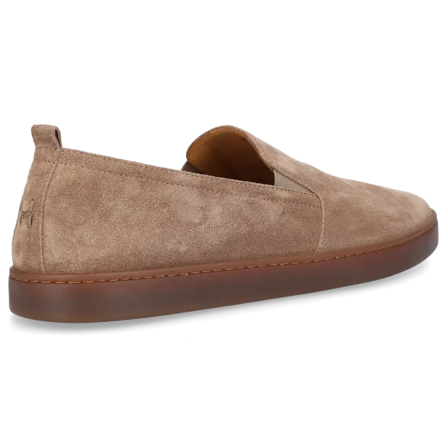 Henderson - Slipper RODI Veloursleder - beige
