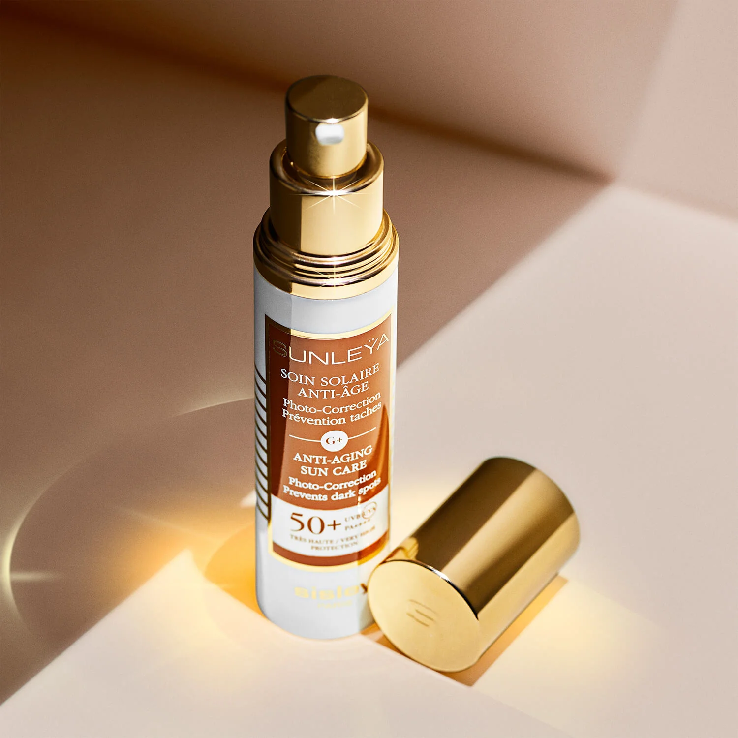 Solari Soin Solaire Anti-Âge SPF50+ – opaľovací krém na tvár s vysokou ochranou.