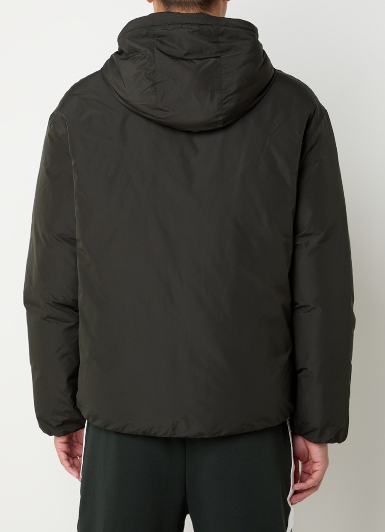 Giacca imbottita in piuma d'oca con cappuccio di Armani Exchange