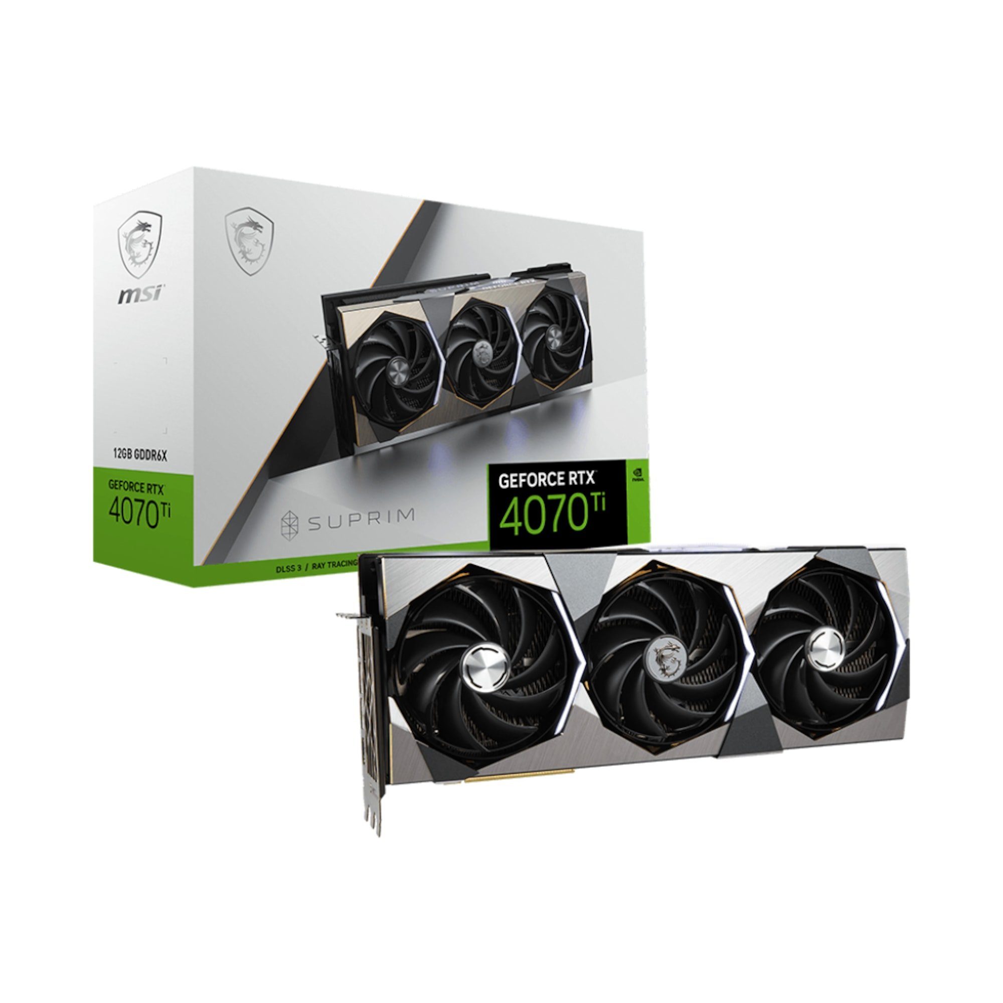 MSI GeForce RTX 4070 Ti Suprim SE 12G Grafikkarte