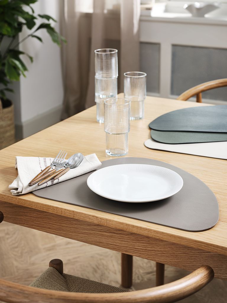 ARTISJOKK bordmatte 33x44 beige-grå