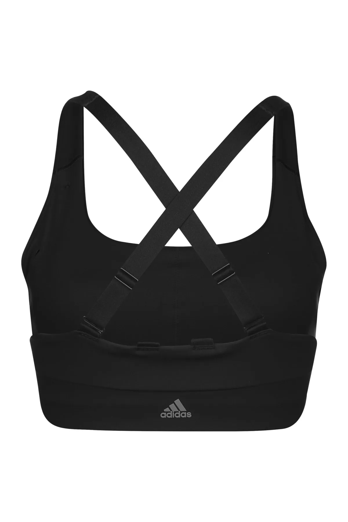 adidas  Sport-BH - Schwarz - Strukturiert