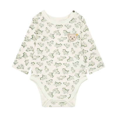 Body langarm, beige für Jungs