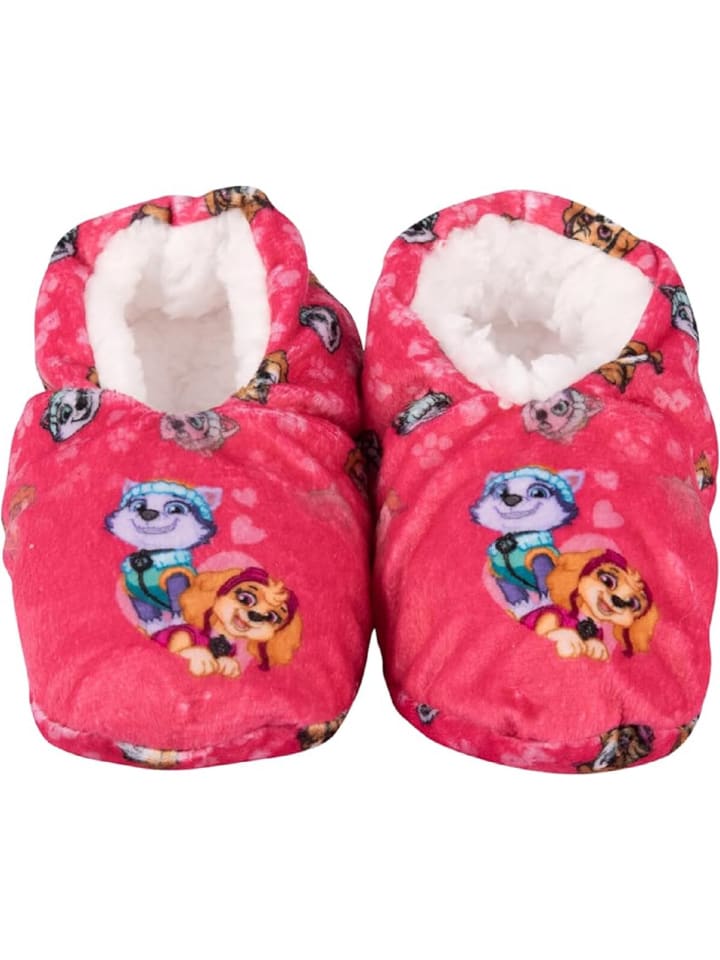 Paw Patrol Pantoffeln – Kuschelige Hausschuhe für Kinder in Pink in Pink günstig kaufen