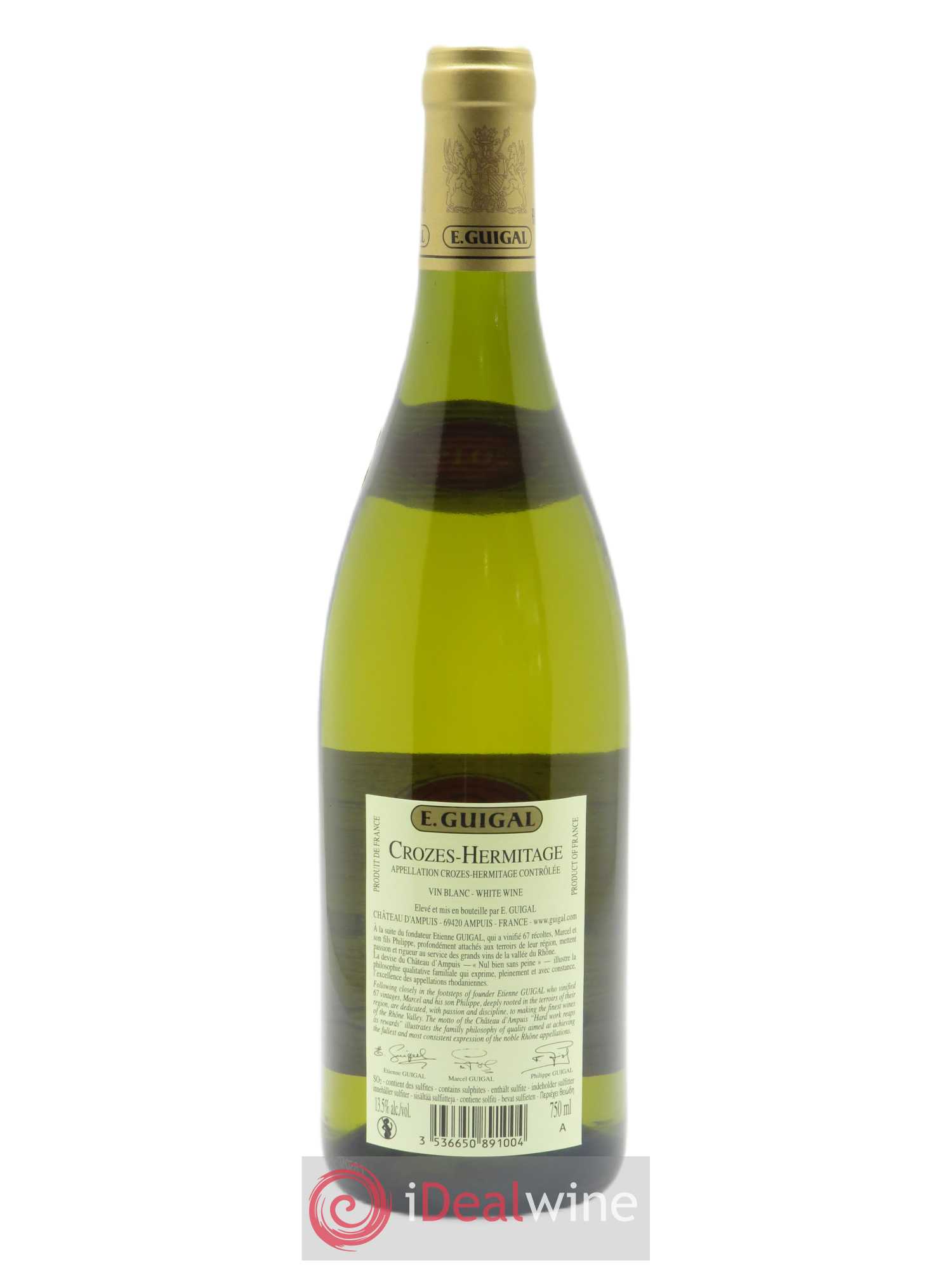 Crozes-Hermitage Guigal  2019 - Lot de 1 Bouteille
