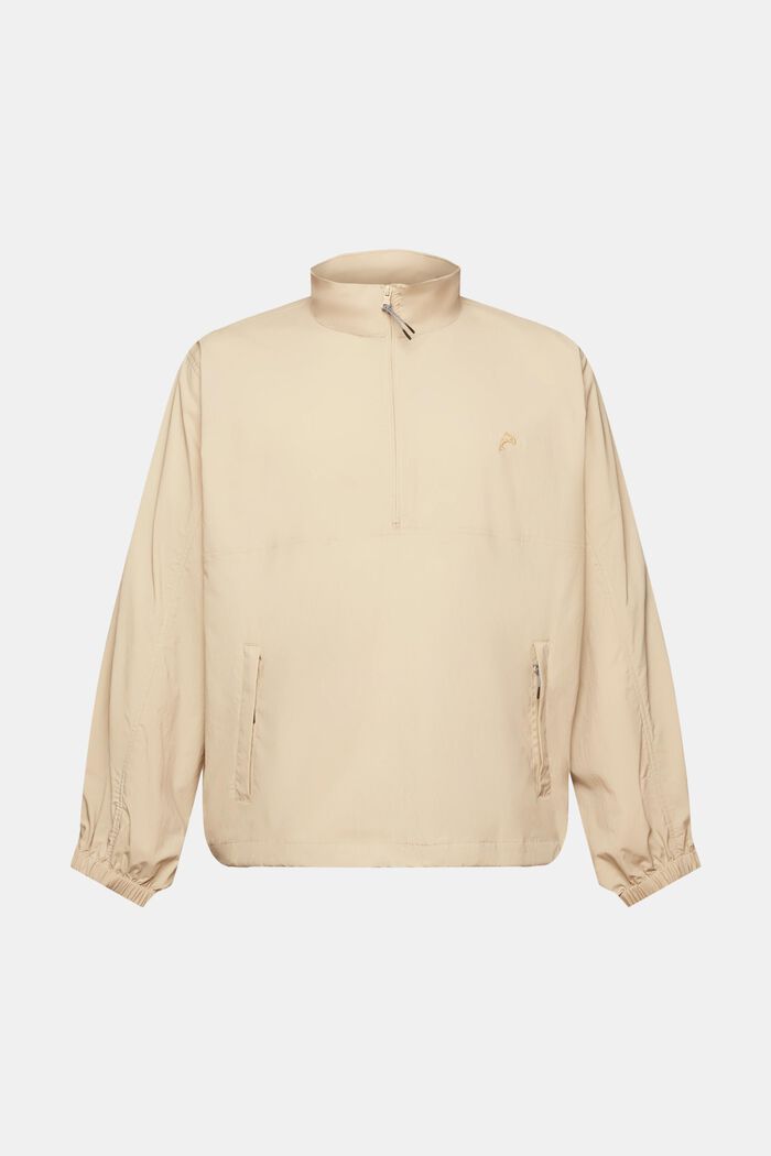 Anorak mit halbem Zipper