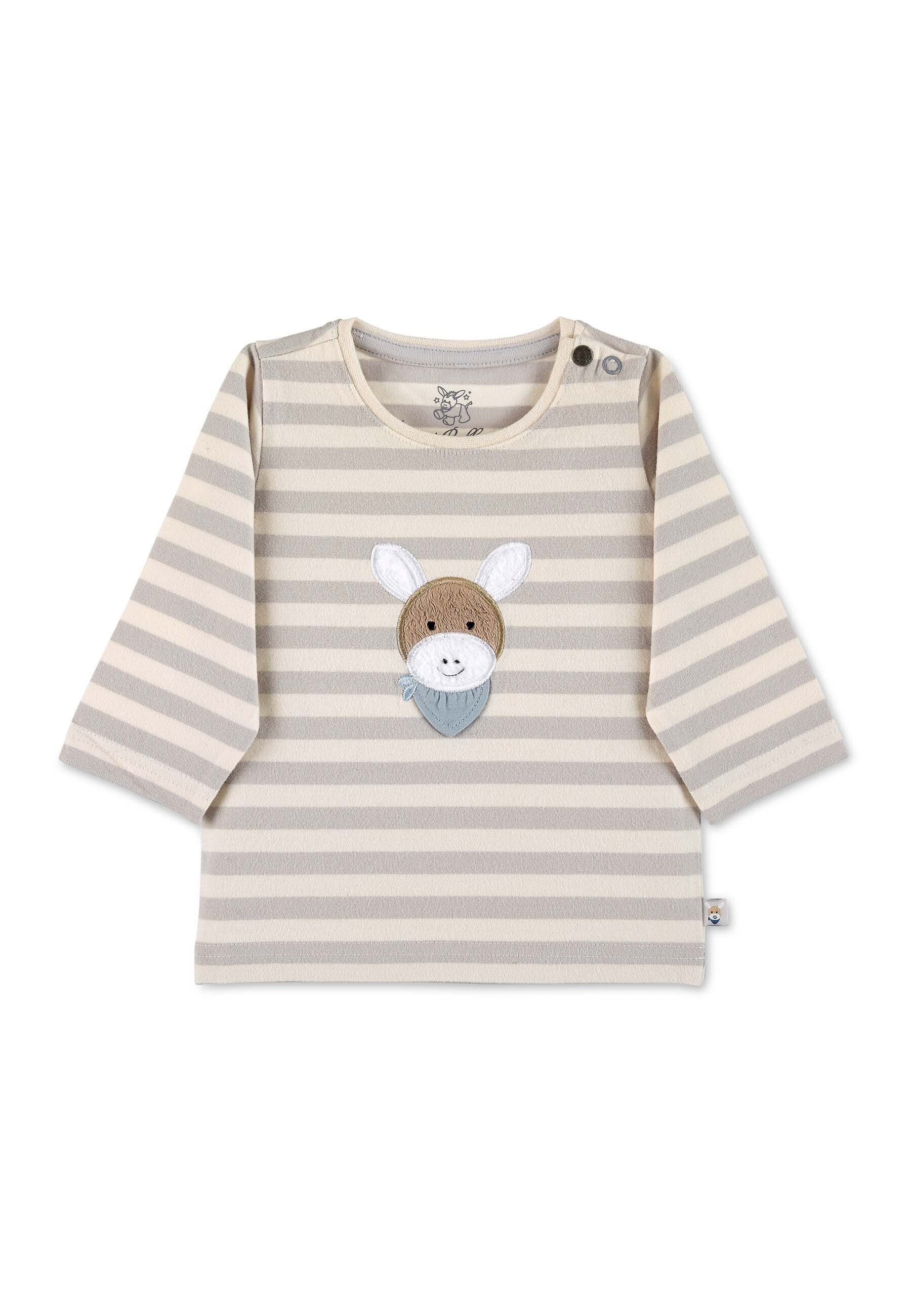 GOTS Set Langarm-Shirt u. Hose Esel Emmi, Jersey