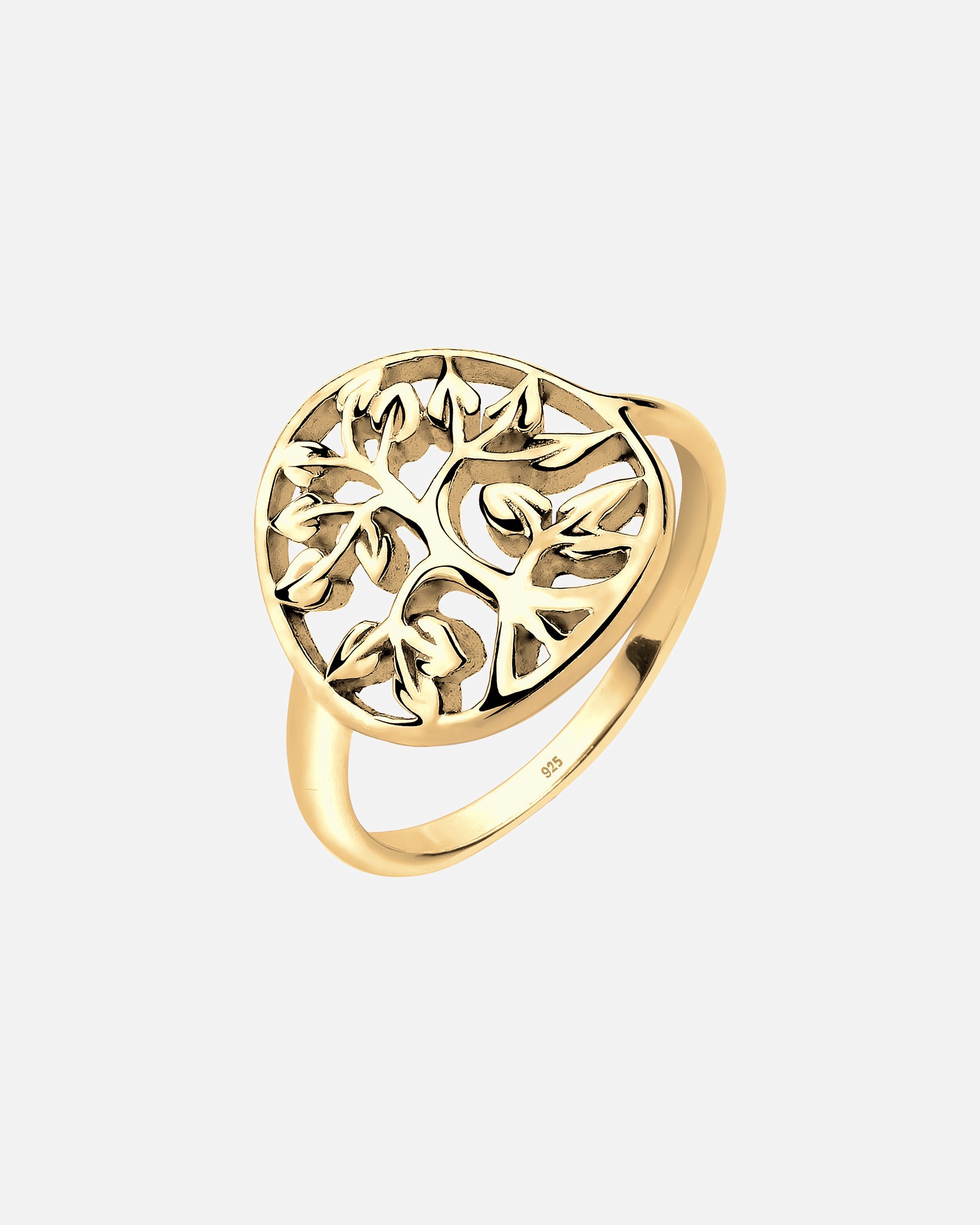 Pendentif Elli pour femme, orné d'un symbole floral d'arbre de vie, en argent sterling 925.