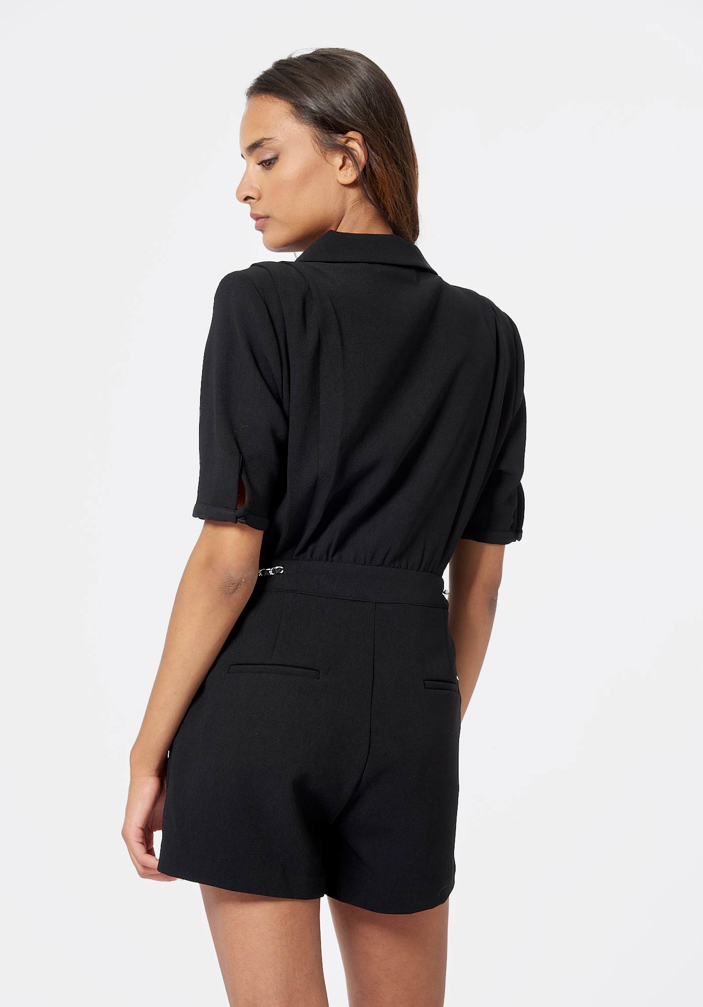 DELTA  Combishort noire Femme