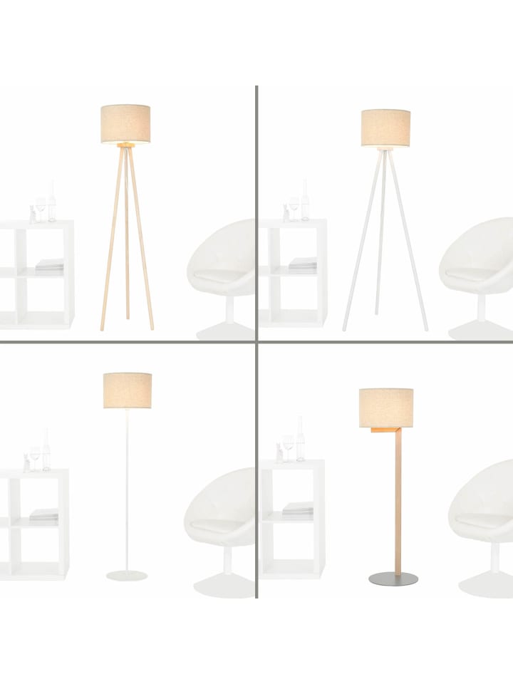 Licht-Erlebnisse Lampenschirm in Creme günstig kaufen onesize