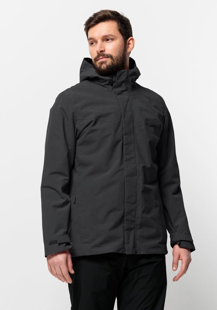 Jack Wolfskin 3-in-1-Funktionsjacke ALTENBERG 3IN1 JKT M (2 teilig)