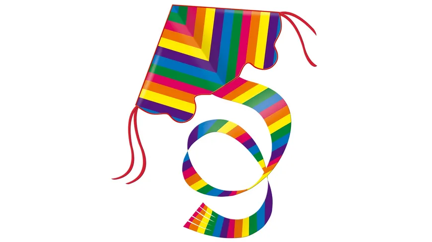 Günther Flugmodelle - Einleinerdrachen Rainbow