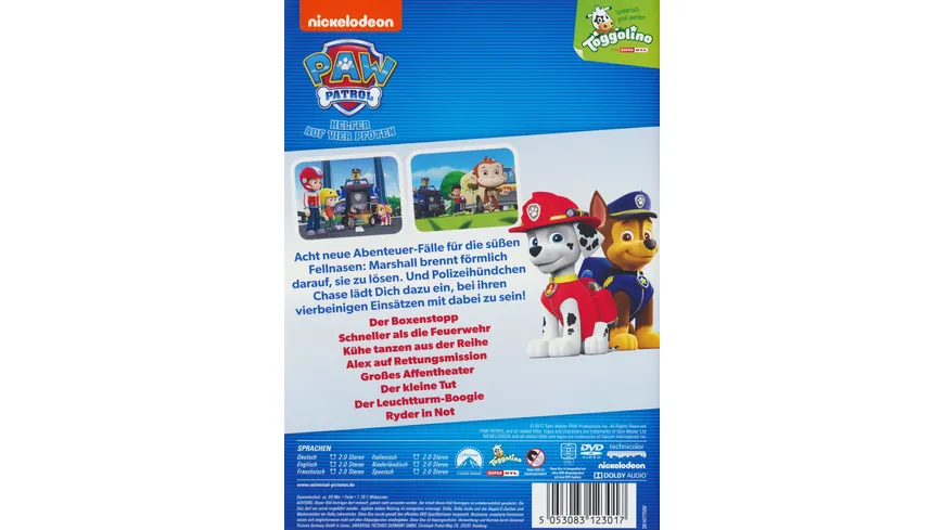 Paw Patrol - Marshall und Chase lösen den Fall