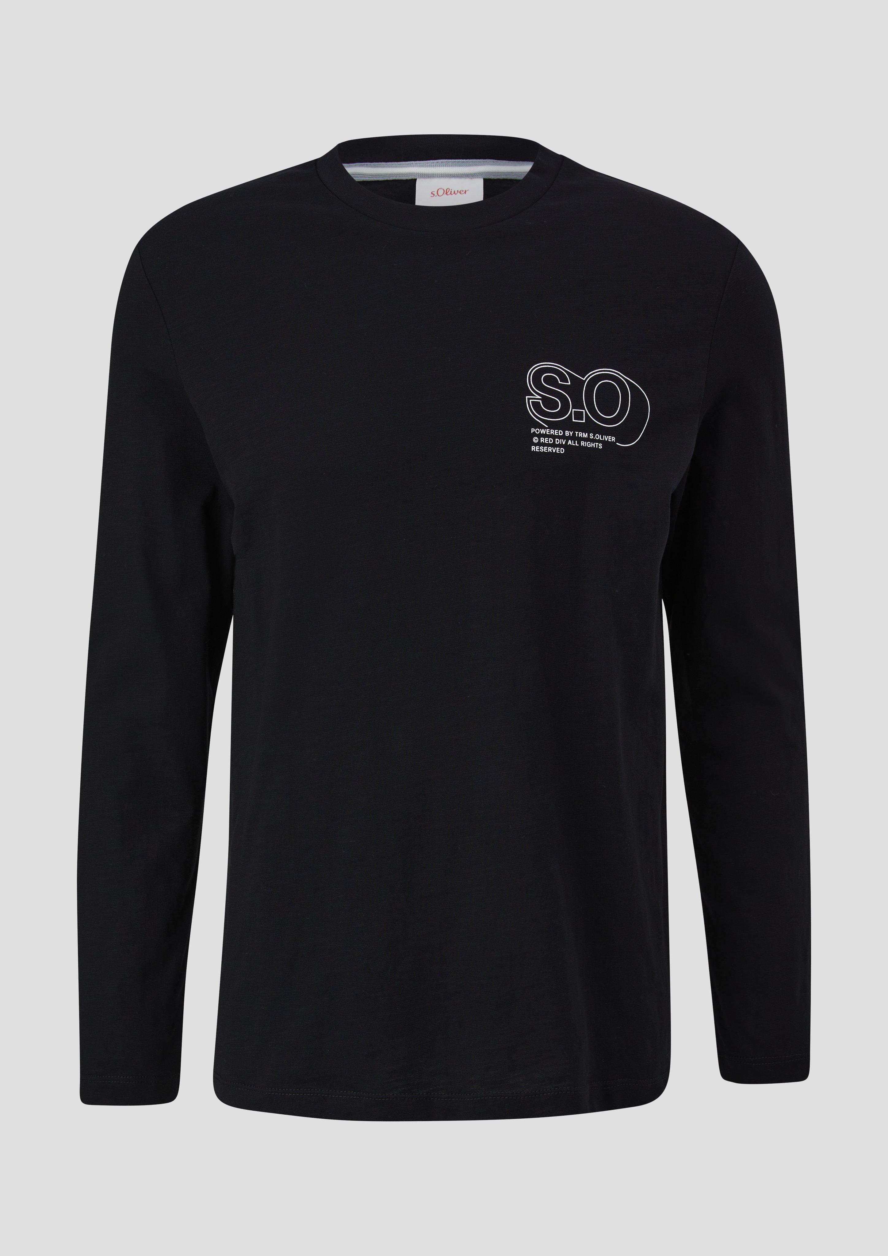 Langarmshirt mit Logo-Print  2145804-99D1
